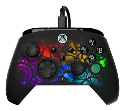 Turtle Beach Afterglow Ignite Mando de juego RGB con cable - Con licencia para Xbox Series X y S, Xbox One y PC con Windows