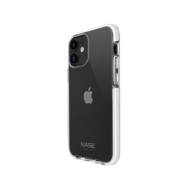 Funda trasera de malla deportiva para Apple iPhone 12 mini, Blanco brillante
