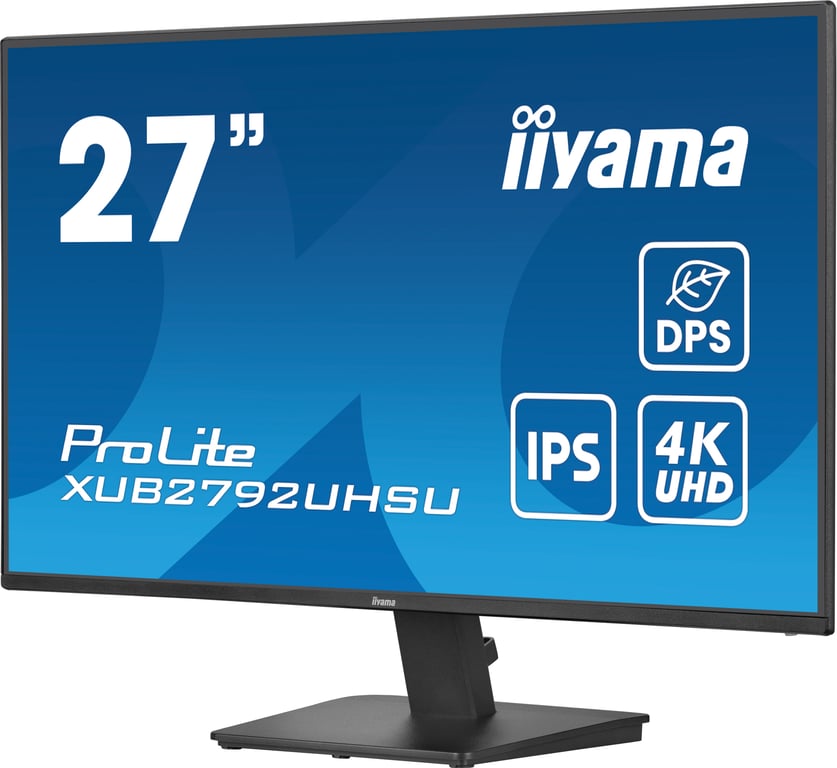 Iiyama ProLite XU2792UHSU B6 27" LED IPS UltraHD 4K - vue 2