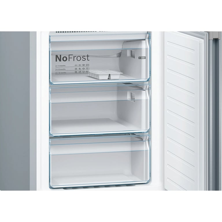 Combiné Bosch Série 4 368 L Inox - KGN39VIEB - Neuf