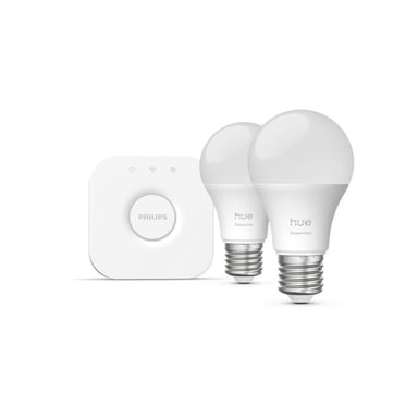 Kit de iluminación inteligente Philips Hue 929004235409 E27 Bluetooth Multicolor 2 bombillas
