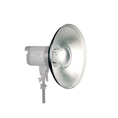 Reflector parabólico KAISER 3160 400 mm con cúpula central y difusor - KAI3160