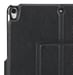 Coque de Protection Folio avec Clavier Bluetooth français iPad 10.2'', Housse Clavier AZERTY pour iPad 9/8/7ème Gén, Noir