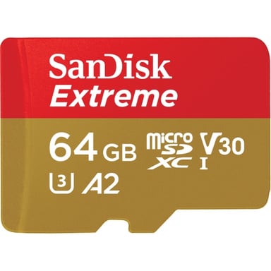 SanDisk Extreme microSDXC UHS-I 64 Go Classe 10