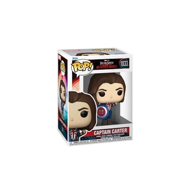 Figurine Funko Pop Marvel Doctor Strange in the Multiverse of Madness Captain Carter