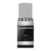 Cuisiniere a gaz - FAGOR-FACG202S - 4 foyers - 74 L - 50 x 60 cm - Silver