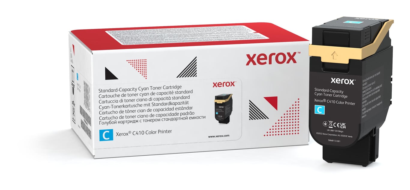 Xerox Cartouche de toner Cyan de Capacité standard Imprimante couleur C410multifonctions VersaLink C415 2000 pages 006R04678 - vue 3
