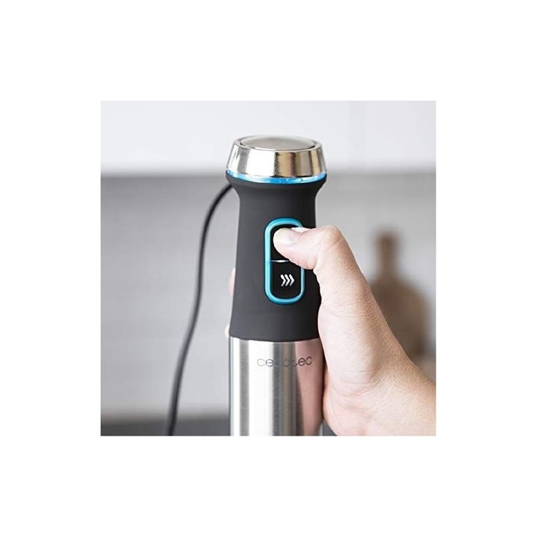 Mixeur Plongeant Cecotec Power TitanBlack 1200 XL – 1200 W, Lames Titane Noir, Pied XL - vue 5