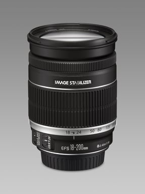 Canon EF-S 18-200mm f/3.5-5.6 IS SLR Noir