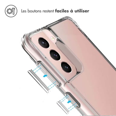 imoshion Coque Rugged Air pour Samsung Galaxy S21 - Transparent