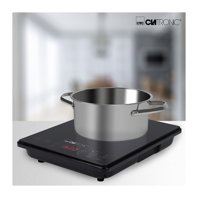 Plaque De Cuisson Simple À Induction CLATRONIC EKI 3569 – 2000 W, Portable - vue 3