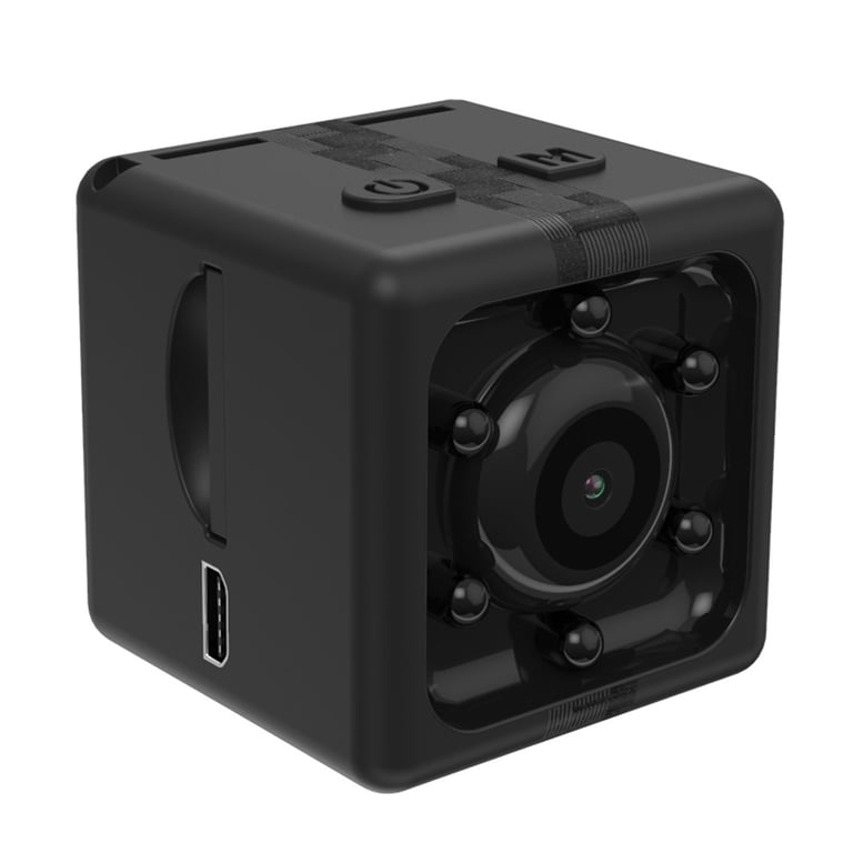 Caméra Miniature Full HD DV Mini Appareil Photo 12Mp Enregistrement Sonore 32 Go YONIS