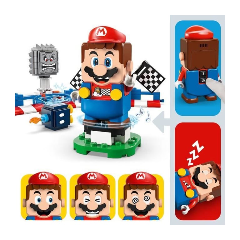 LEGO Mario Kart 72043 Mario Interactif et Kart Standard - Jouet enfant des 7 ans - Neuf