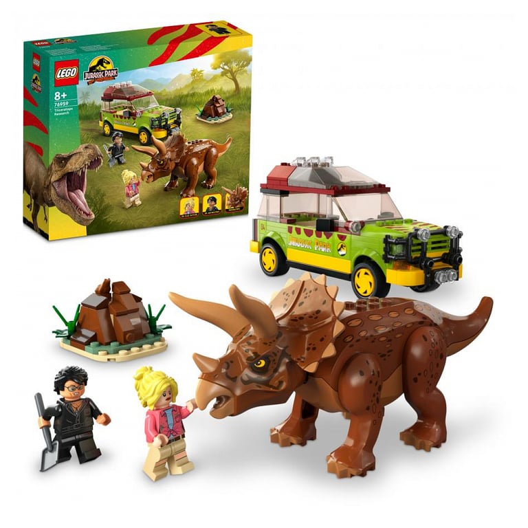 LEGO Jurassic World 76959 Triceratops - vue 4