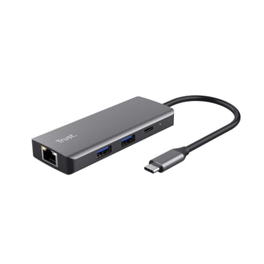 Trust Dalyx USB Tipo-C 1000 Mbit/s Argento