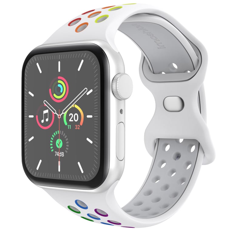 imoshion Bracelet sport? pour Apple Watch Series 1 á 9 / SE 384041 mm | Series 10 42 mm Taille / Rainbow Neuf