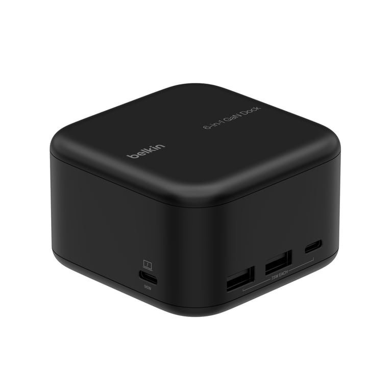 Belkin Station d'accueil GaN USB C 6 en 1 Dock Core pour écran 32'' et plus - vue 4