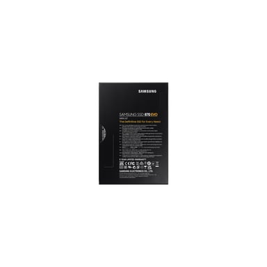 Samsung 870 EVO 2,5'' 2Tb Serie ATA III V-NAND MLC