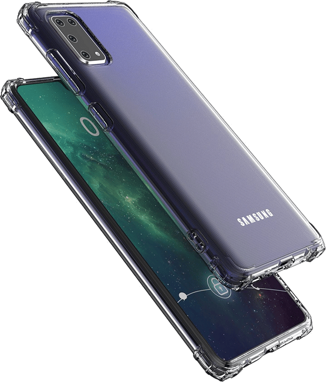 Coque Silicone Anti-Chocs pour SAMSUNG Galaxy A41 Transparente Protection Gel Souple