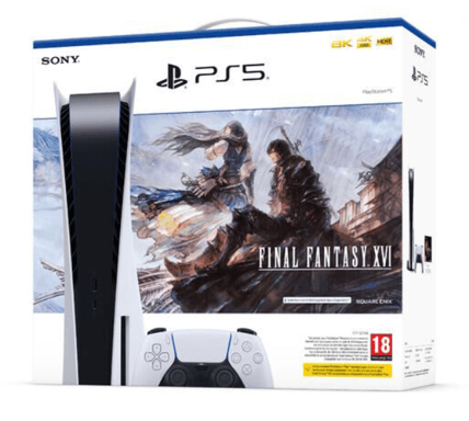 Pack PS5 & Final Fantasy XVI - Console de jeux Playstation 5 (Standard)