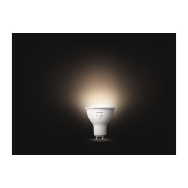 PHILIPS Hue White GU10 lampadina LED connessa - compatibile con Bluetooth
