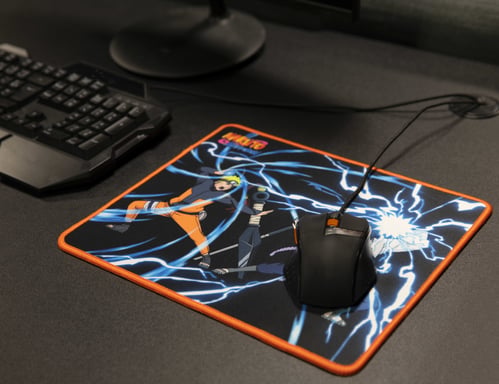 Konix Tapis de souris combat Naruto et Sasuke – Naruto