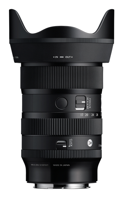 Objectif zoom Sigma 17 40 mm F1 8 DC Art pour Monture Sony E - vue 4