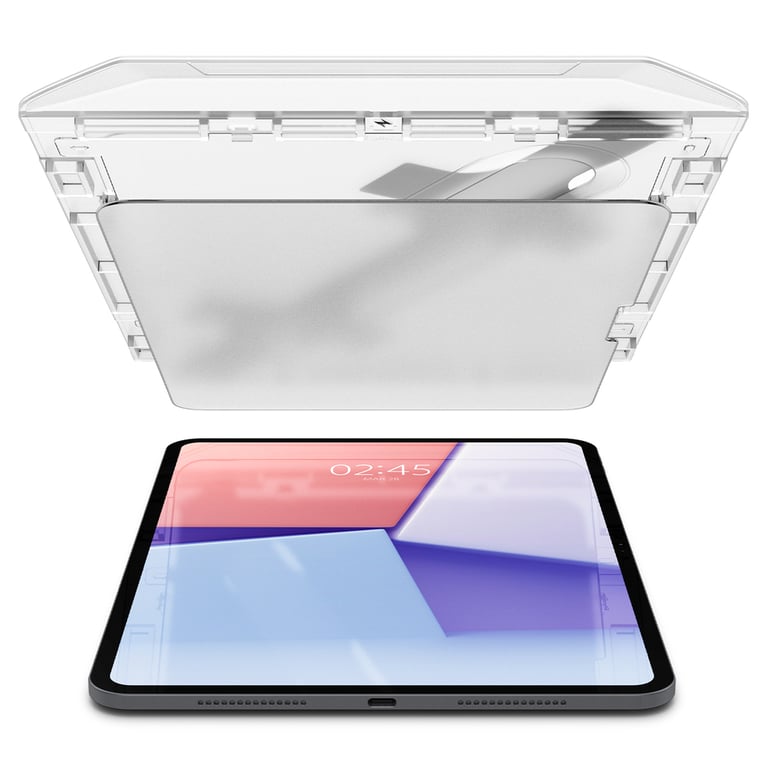 Protection d'écran effet papier Spigen Paper Touch EZ Fit pour iPad Pro 11 pouces 2024 Neuf - vue 3