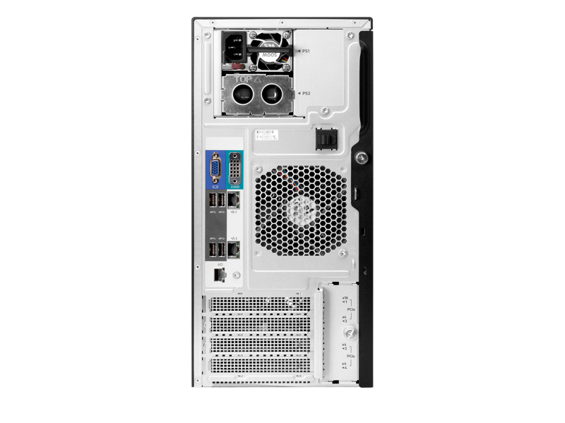HPE ProLiant ML30 Gen10 Plus serveur Tour 4U Intel Xeon E E 2314 2 8 GHz DDR4 SDRAM Neuf - vue 2