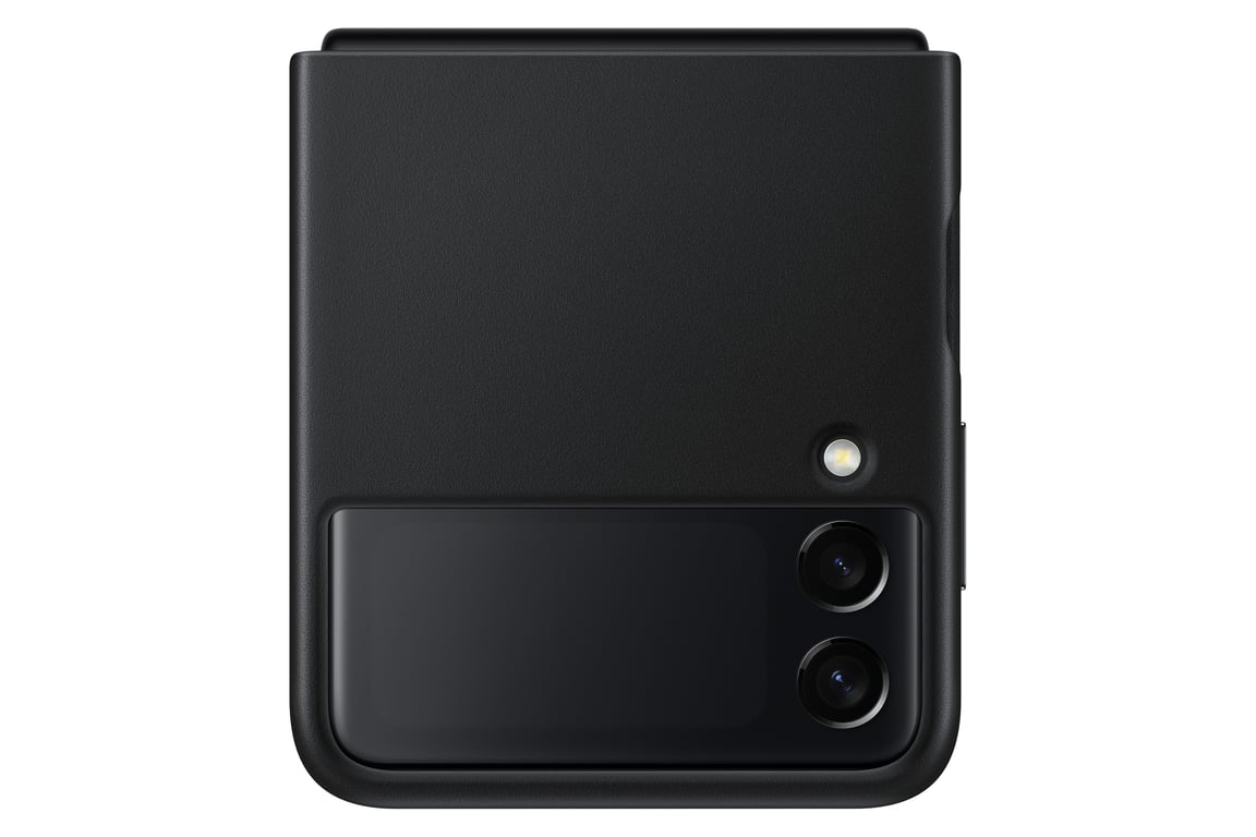 Coque SAMSUNG Z Flip3 Cuir Semi rigide - vue 2