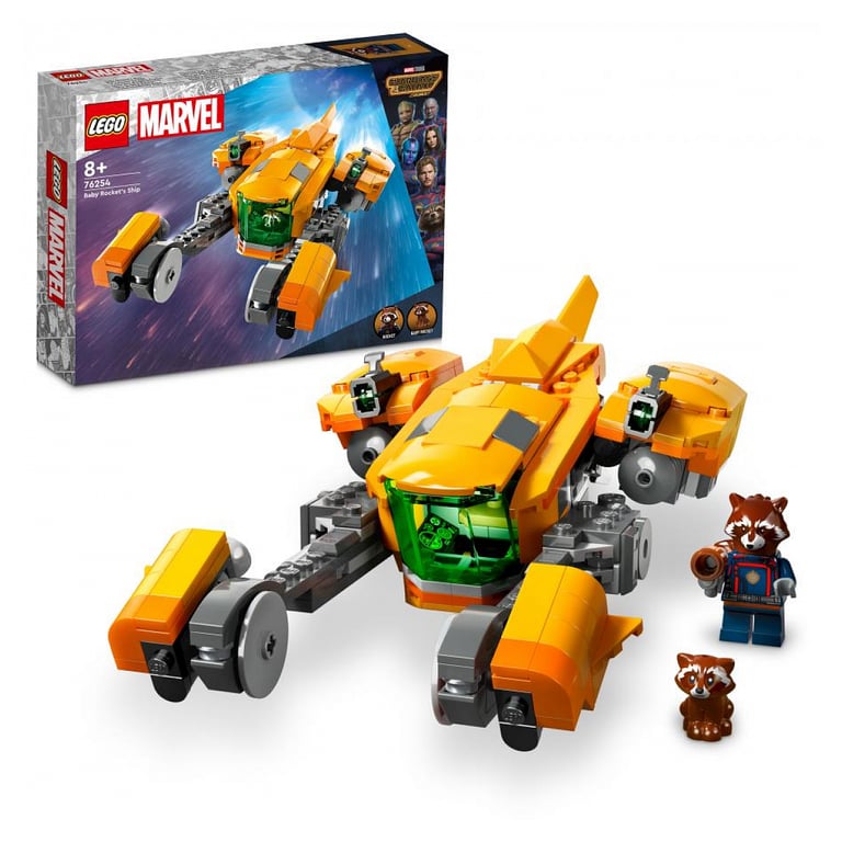LEGO Marvel Vaisseau Bébé Rocket 76254 - vue 4
