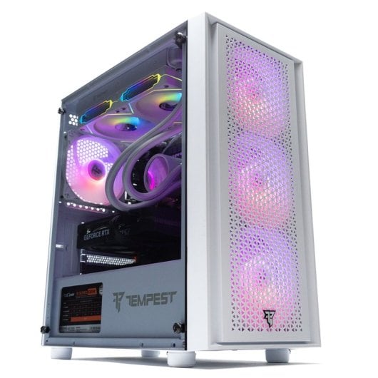 PC Gamer PcCom Ready Intel Core i7 14700KF RAM DDR4 SSD NVMe RTX 5060 8 Go GDDR7 Watercooling ARGB Neuf - vue 3