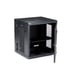 StarTech.com Armario Rack de Pared para Servidores 12U 19'' 4 Columnas y Estante 1U - Rack de Servidores de Montaje en Pared con Bisagra - Rack Ventilado para Equipo de Red