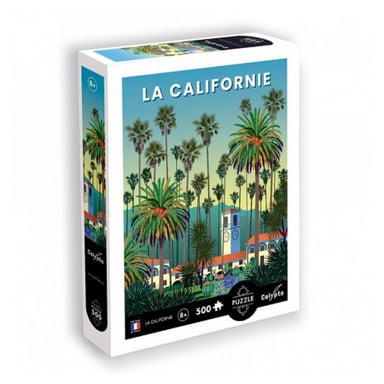 Puzzle 500 Pièces : Découvrez la Beauté de La Californie
