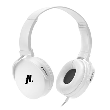 SBS MHEADPHONEW Auricular/Auricular con cable Diadema Llamada/Música Blanco