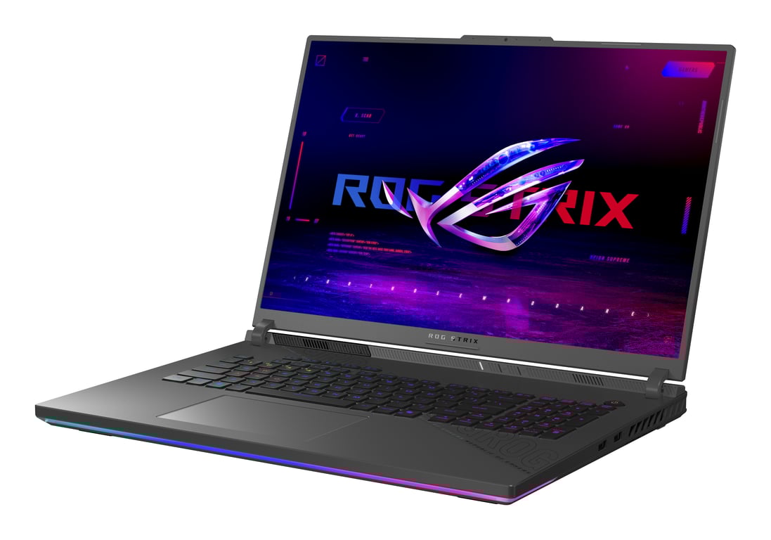 ASUS ROG Strix G18 G814PM S9010W 18 Ryzen 9 8940HX RAM SSD AZERTY - vue 6