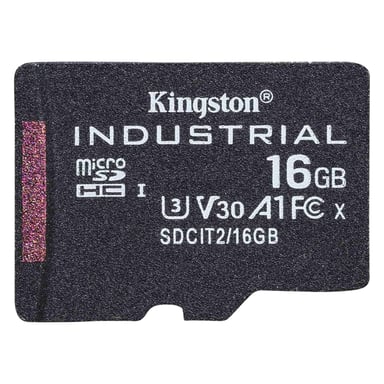 Tecnologia Kingston Industrial 16GB MicroSDHC UHS-I Classe 10