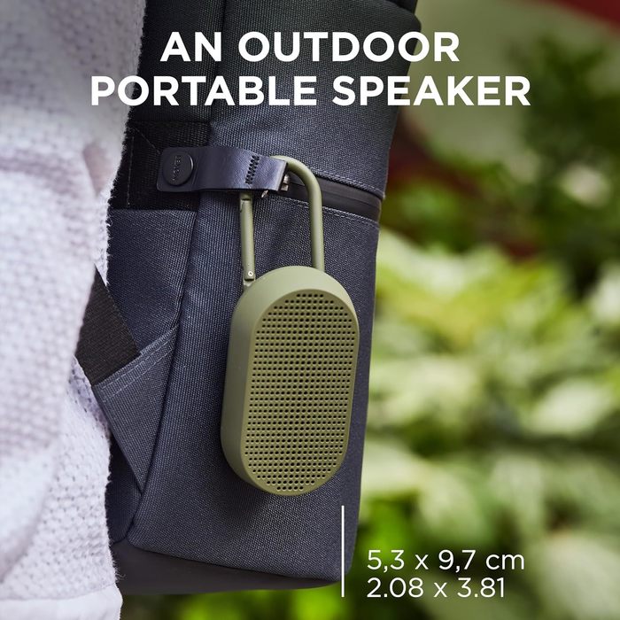 Lexon enceinte bluetooth Mino T jaune Neuf - vue 3