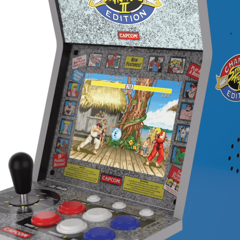 Console rétrogaming Just For Games Evercade Alpha Street Fighter Bartop Arcade - vue 3