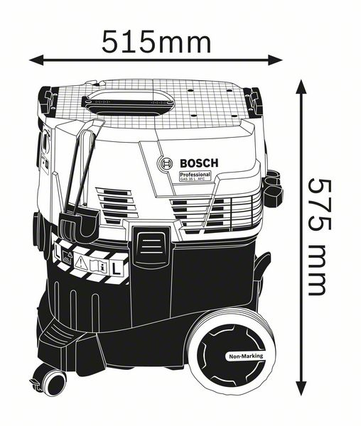 Bosch GAS 35 AFC - vue 10