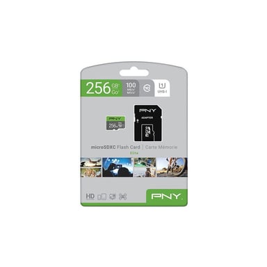Tarjeta de memoria PNY MICROSDX 256GB ELITE
