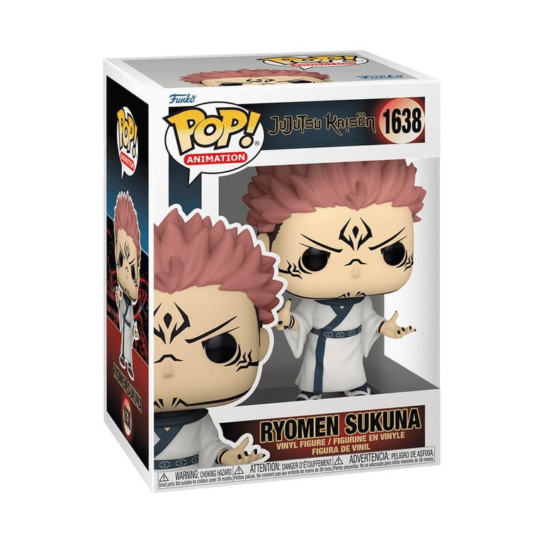 Funko POP Jujutsu Kaisen Sukuna 9 cm - vue 5