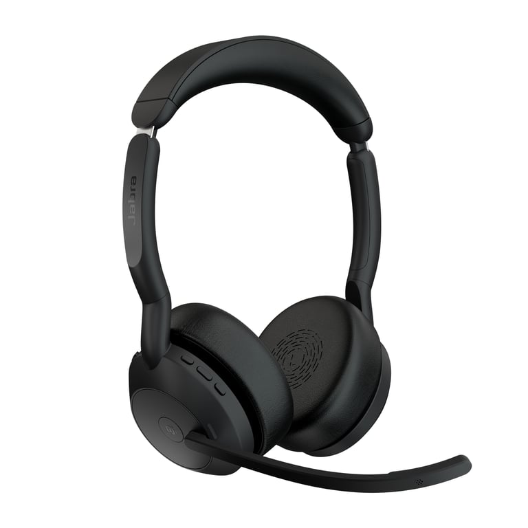 Jabra 25599-999-889 auricular y casco Auriculares Inalámbrico y alámbrico Diadema Oficina/Centro de llamadas Bluetooth Base de carga Negro