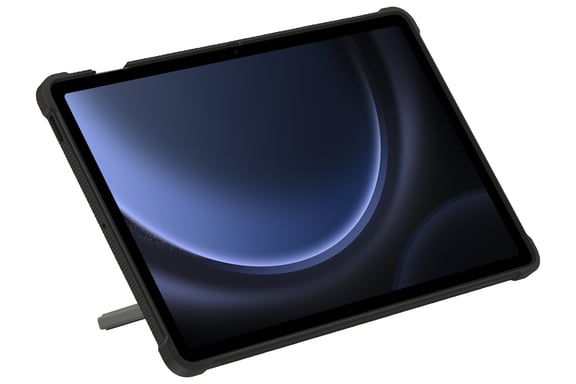 Custodia rinforzata Samsung EF-RX610 per Galaxy Tab S9 FE+ in nero o titanio