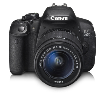 Canon EOS 700D Noir - vue 2