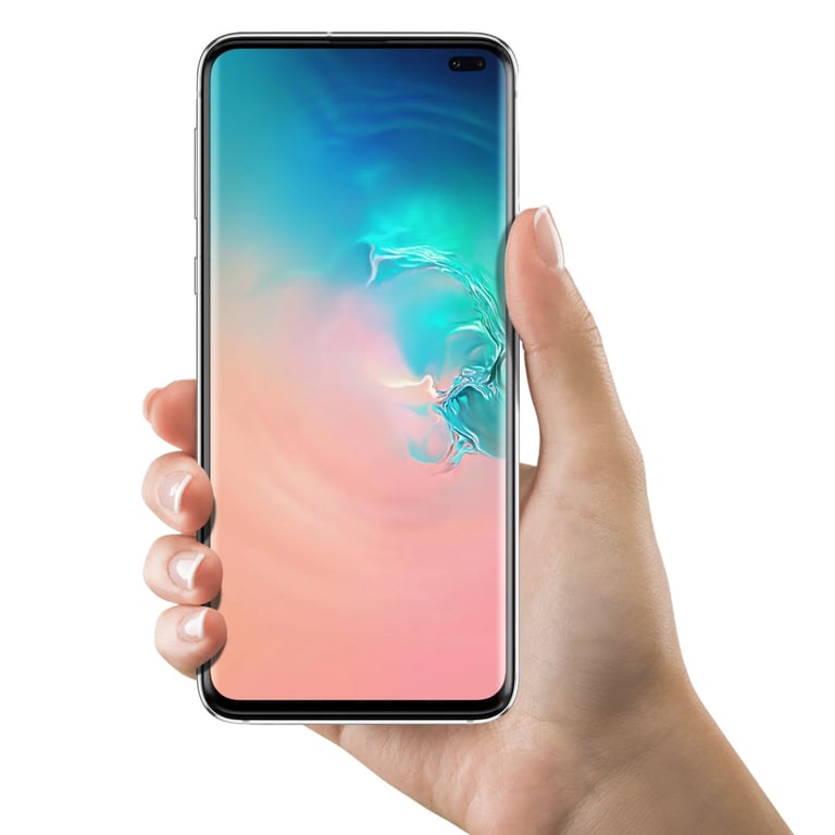 Bloc Complet pour Samsung Galaxy S10 Plus Écran LCD Vitre Tactile Blanc - Neuf