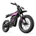 Moto de cross eléctrica Cleytro FM110 para adultos, batería de 48 V y 25 Ah, suspensión completa