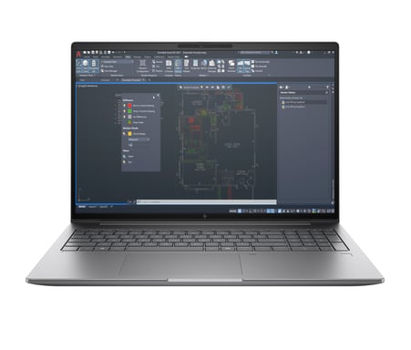 HP ZBook Power G11 A AMD Ryzen™ 7 8845HS Estación de trabajo móvil 40,6 cm (16'') WUXGA 16 GB DDR5-SDRAM 512 GB SSD NVIDIA RTX A1000 Wi-Fi 6E (802.11ax) Windows 11 Pro AI PC, AI Workstation Plata