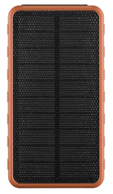 Cellularline Power bank SOLAR 10000 Chargeur Portable 10000mAh avec panneau solaire