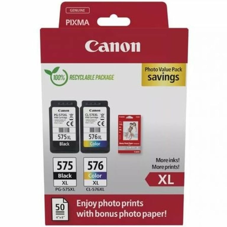 Canon PG 575XL + CL 576XL Multipack et Couleur - vue 7